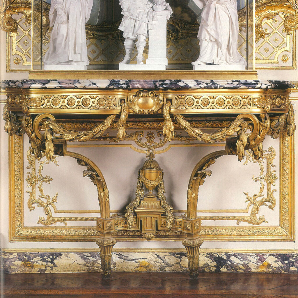 Deux Consoles Louis-XVI, Musée de Versailles