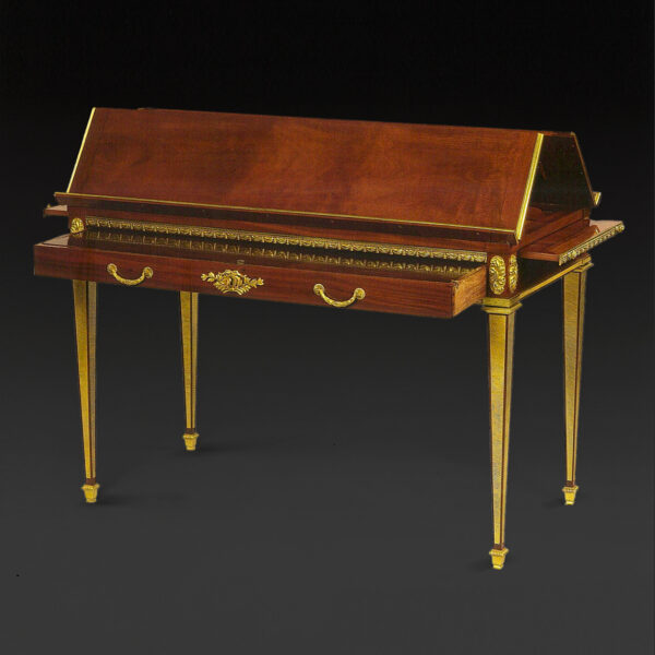 Table mécanique (ouvert) Louis-XVI, Musée Jacquemart-André