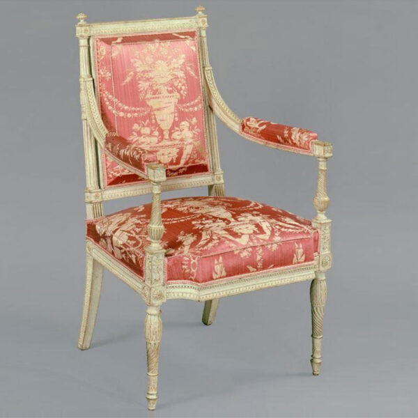 Paire de fauteuils Louis XVI, Getty Museum