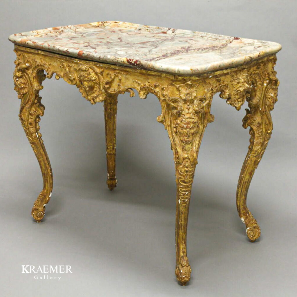 Table en bois - Époque de la Régence - Louis XIV - Musée du Louvre