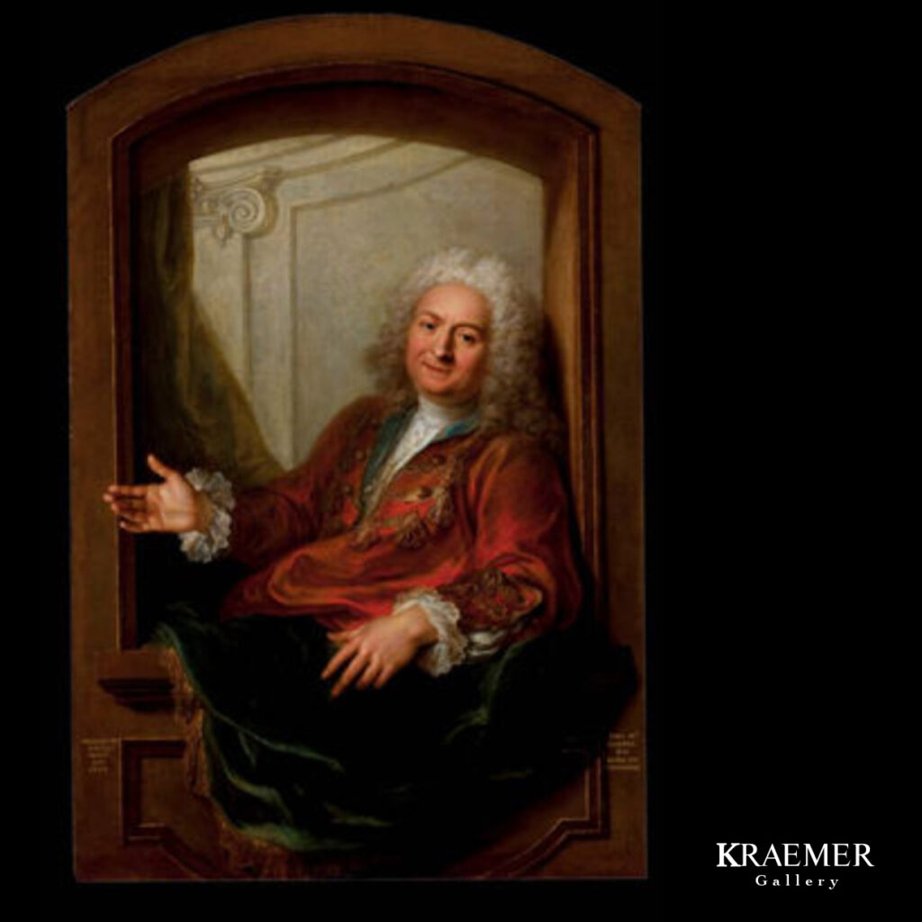 Antoine Coypel, Portrait d'homme. Lacma.