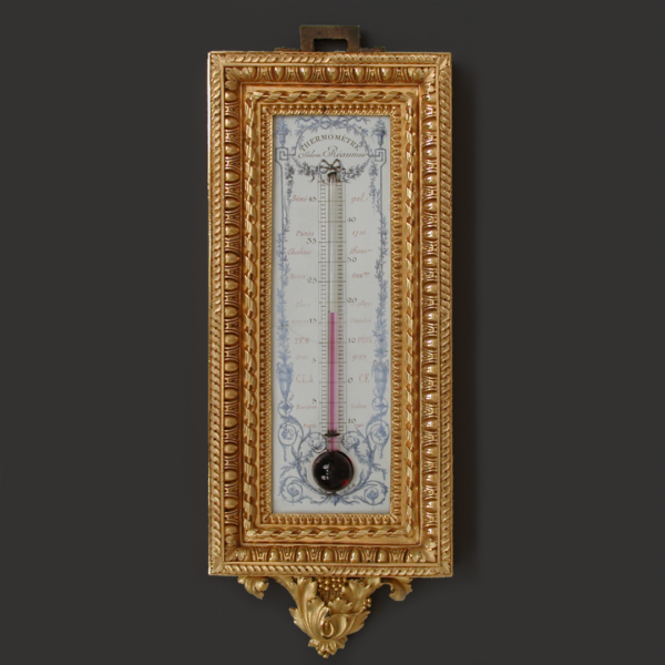 Thermomètre mural, XVIIIe siècle. vers 1760-70