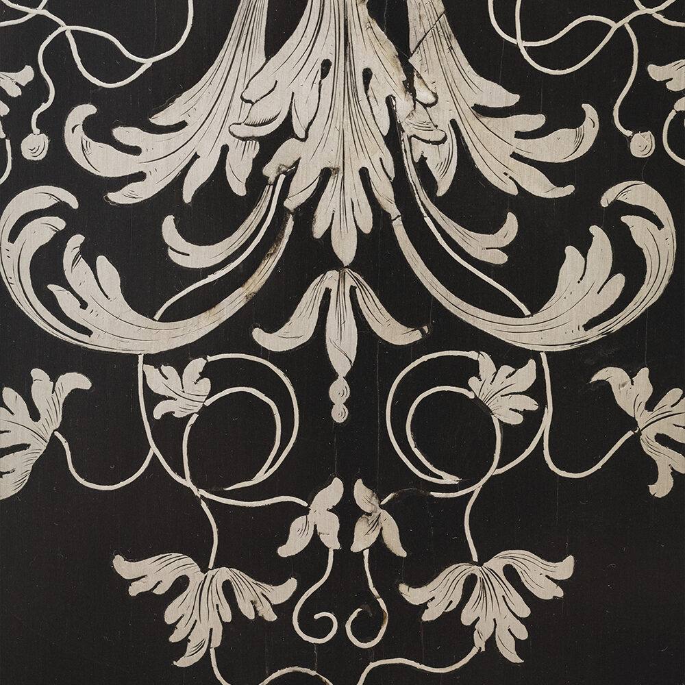 Détail marqueterie Galerie Kraemer