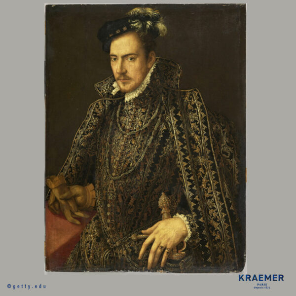 Portrait d'un gentilhomme, dit parfois Portrait du duc d'Alençon (1555-1584) 