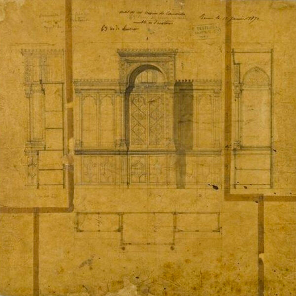 Oratoire de l'hôtel de Nissim de Camondo- XIXe siècle