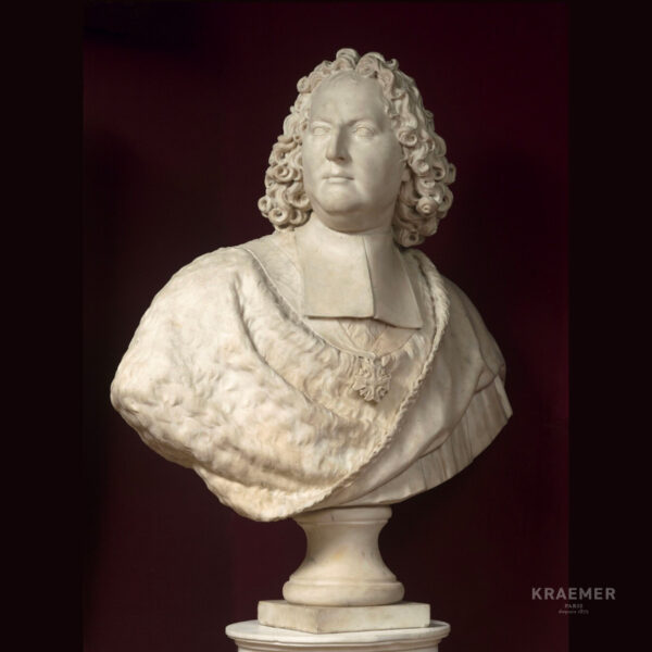 Buste de Melchior, cardinal de Polignac par Antoine Coysevox