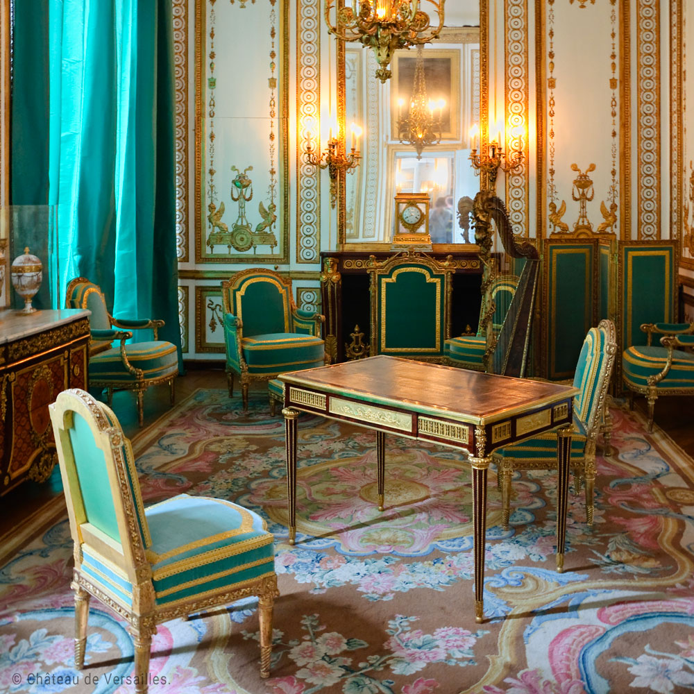 Chateau de Versailles - Cabinet dore de Marie-Antoinette