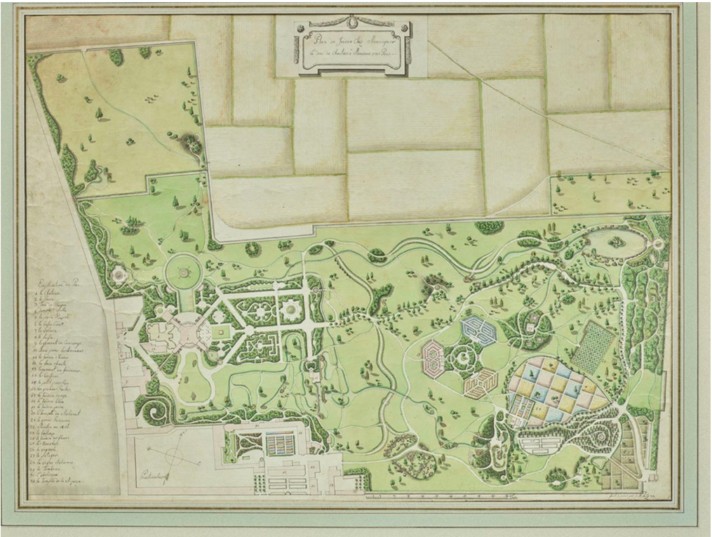 Plan 18e, Kraemer parc monceau