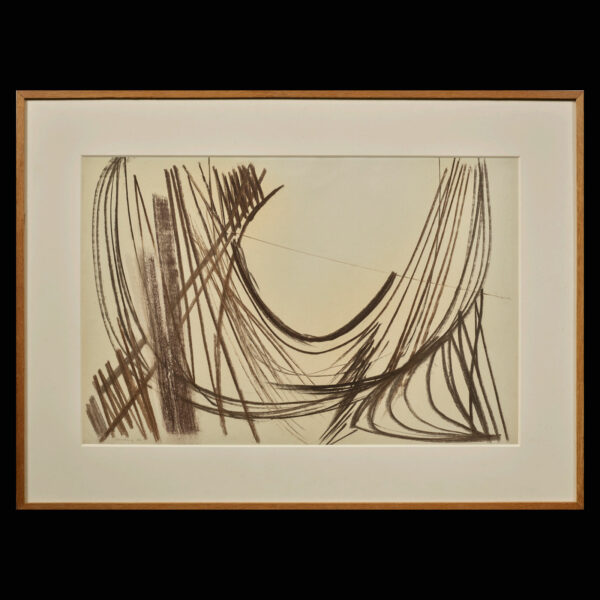 Hans Hartung 1904-1989 P 1950-24, 1950 Pastel sur papier