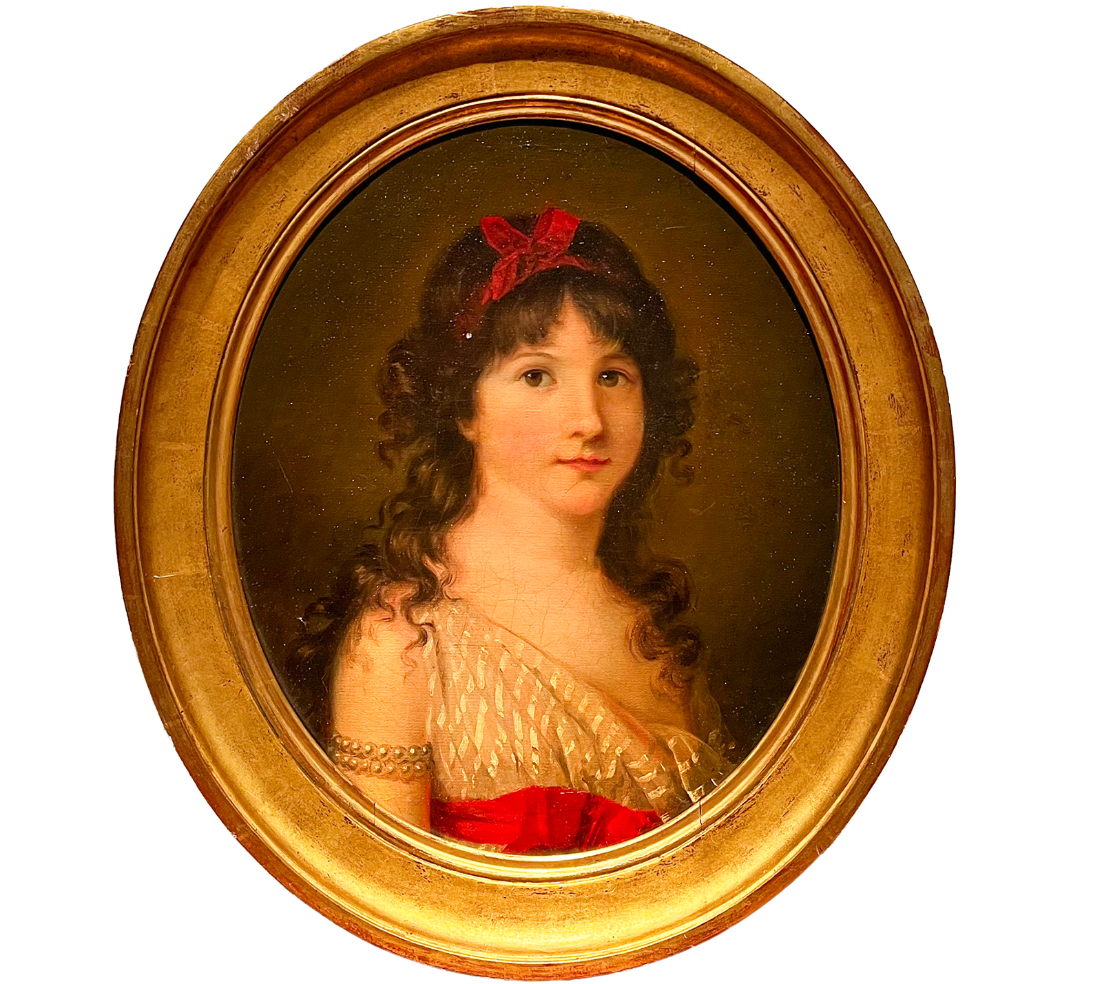 portrait-jeune-fille-small Portrait d’une jeune fille Fin XVIIIe siècle Huile sur toile